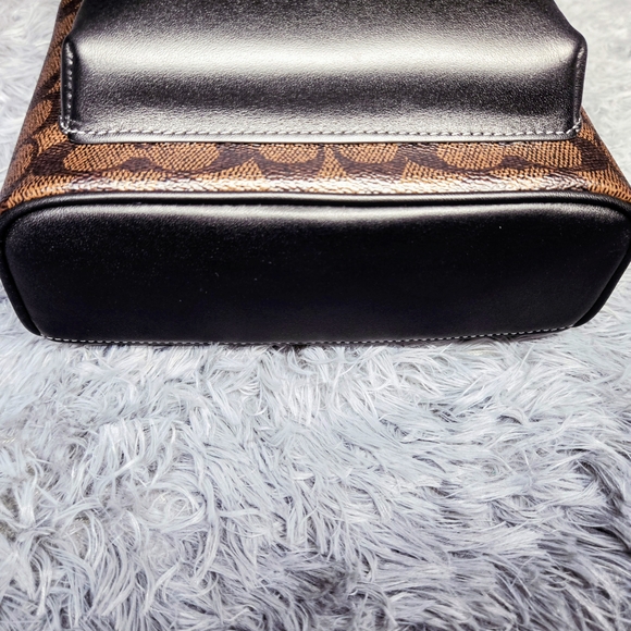 Coach Brown and Black Men's Backpack - Picture 5 of 10